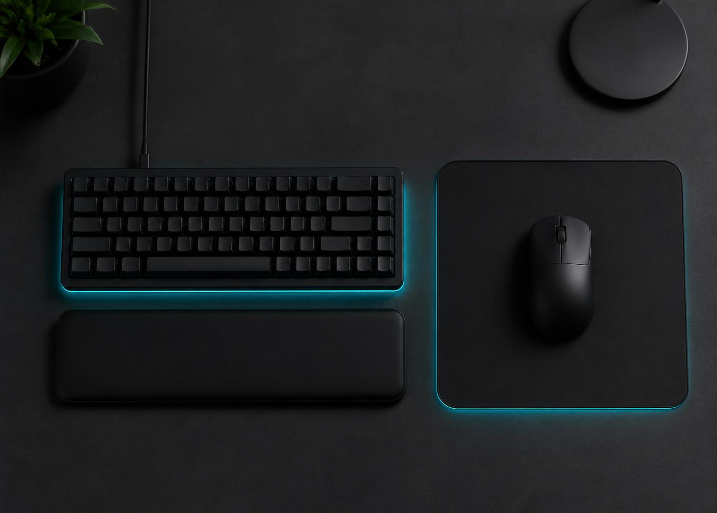 Gaming keyboard and mouse setup